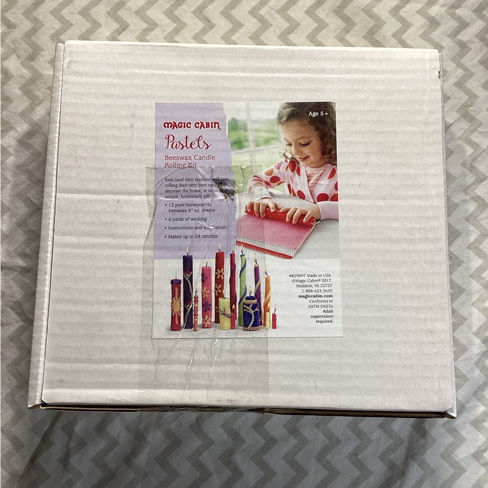 Magic Cabin Pastels Beeswax Candle Rolling Kit